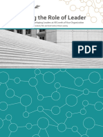 Mastering The Role of Leader: A Definitive Guide For Developing Leaders at All Levels of Your Organization