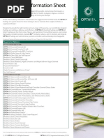 OPTAVIA Vegetarian Info Sheet