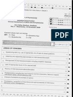 CASC Marking Sheet 1