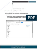 Manual App Protema Iphone PDF