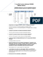 Actividad 1 Los PLC en Los Sistemas SCADA PDF