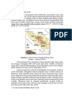 1.4 Luas Lahan Produksi Kopi Aceh: Gambar 1.1 Peta Lokasi Penghasil Kopi Gayo