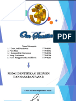 Kelompok 1-BAB 8 MENGIDENTIFIKASI SEGMEN DAN SASARAN PASAR