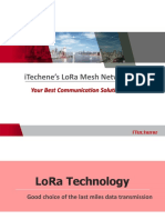 iTechene's LoRa Mesh Network Provides Reliable Long-Range Communication