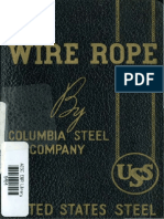 Wire Rope Catalog of Sizes Grades Constructions Price Lists Data Tables and Information On The Proper Use of Wire Rope 1940