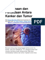 Z Persamaan Dan Perbedaan Antara Kanker Dan Tumor