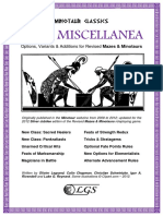 M&M Miscellanea M&M Miscellanea M&M Miscellanea: Minotaur Classics Minotaur Classics