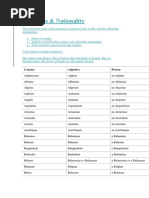 Country Code and Name Reference List | PDF | Aircraft | Naval Aviation