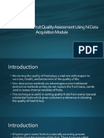 LabVIEW Based Fruit Quality Assessment Using NI Data