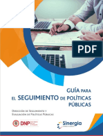 Guia para Seguimiento Politicas Publicas PDF