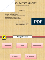 Methanol Synthesis Process