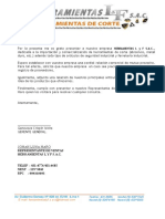 CARTA DE PRESENTACION Formato2