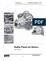 Pneumatic Rotary Actuators & Airmotors Radial Piston Air Motors - P1V-P
