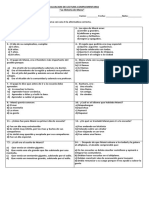 Evaluacion de Lectura Complementaria