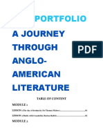 Our Portfolio: A Journey Through Anglo-American Literature