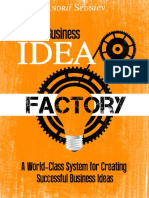The Business Idea Factory - A World-Class System For Creating Successful Business Ideas PDF