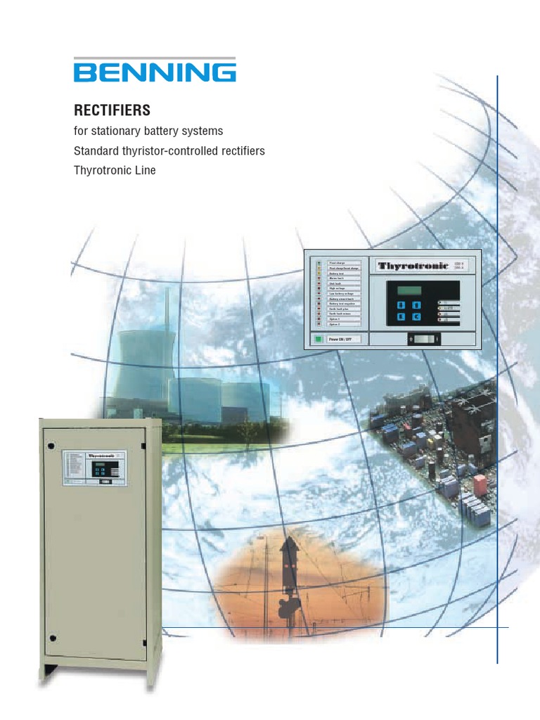 2.thyrotronic Rectifier PDF Battery Charger Rectifier