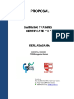 Proposal Swimming Coaching Clinic Sertifikat D
