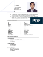 Christian Kim A. Robles Accounting Intern Resume