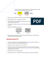 I/O Basics: Ports Data, Control, and Status Bits