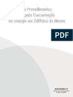 Manual de Procedimentos para conservação de Energia em Edifícios