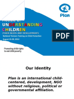 Understanding children's needs and development