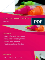 Markers Template 16x9