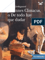 Johannes Climacus o de Todo Hay Que Dudar - Soren Kierkegaard