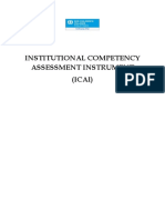 Institutional Competency Assessment Instrument (ICAI)