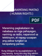 Mga Karapatang Pantao (Human Rights)