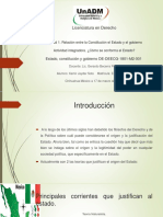 Licenciatura en Derecho: Estado, Constitución y Gobierno DE-DEECG-1801-M2-001