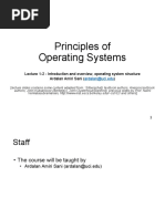 Principles of Operating System