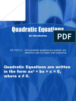 QuadEquations PPT Alg2