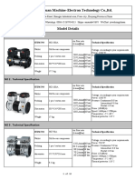 AC Series Piston Oil Free Air Compressor Pumps