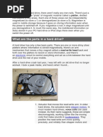 What Are The Parts in A Hard Drive?: Electronic