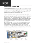 Tunnel Boring Machine 1