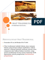 Materi Penyuluhan Obat Tradisional