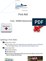 First Aid: From: BSMM Detactment 88A