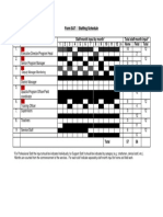 Form 5A7 Staffing Schedule