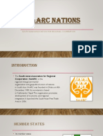 Saarc Nations: South Asian Association For Regional Cooperation