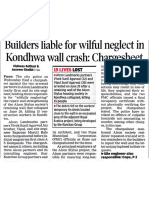 Kondwa Wall Collapse