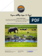 Tanzania Wildlife Safaris - LUXURY TENTED CAMPS PDF