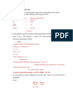 Soal Babak Kalkulasi Polymer 2019