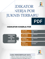 Indikaror Kinerja Por Juknis Terbaru