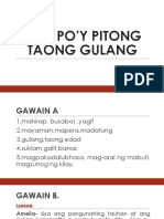 Ako Po'y Pitong Taong Gulang-Sagot