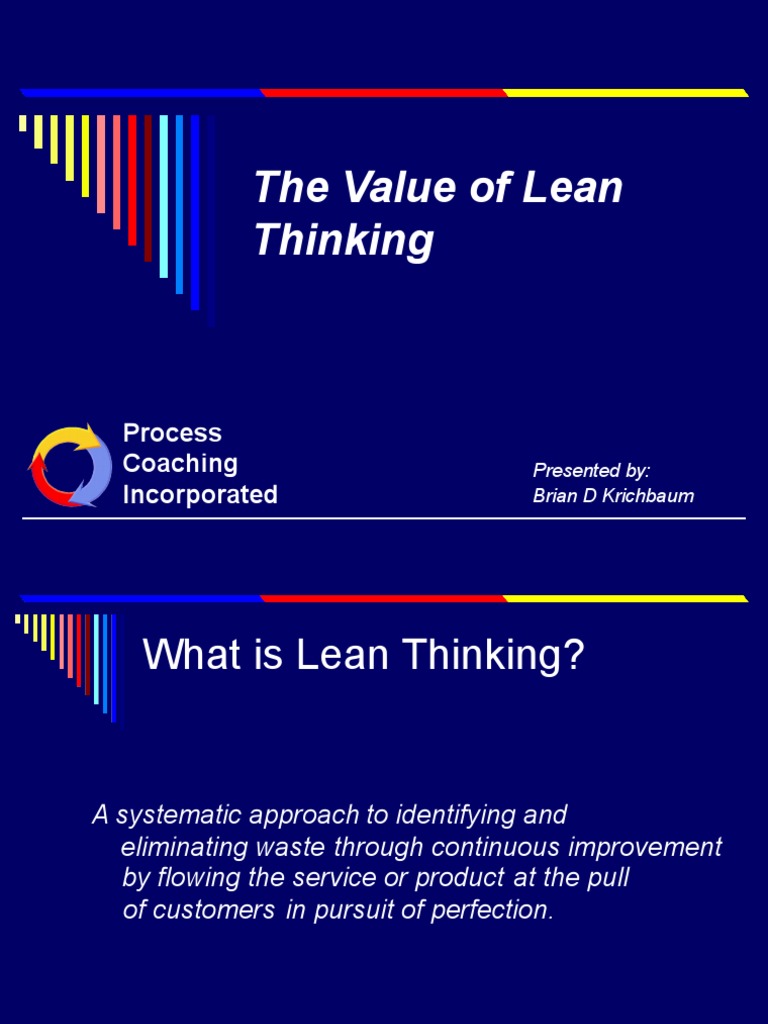 Lean Manufacturing Overview | PDF | Lean Manufacturing | Production And ...