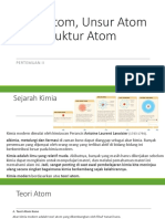 2.teori Atom, Unsur Atom Dan Struktur Atom (Autosaved)
