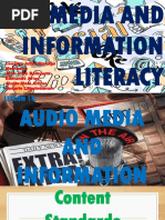 LESSON 14 Audio Media and Information