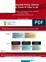 Spatial Industrial Policy Special Economic Zones and Cities in South Africa