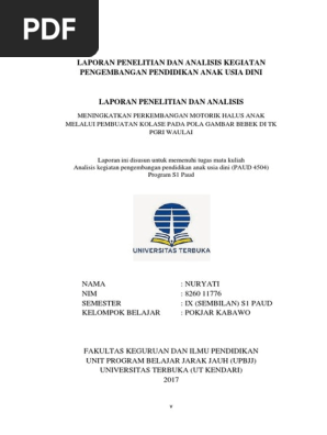 Laporan Penelitian Dan Analisis 3